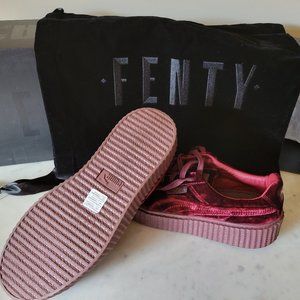 Puma Fenty by Rihanna Royal Purple Velvet Creeper, Ladies Size 7.5